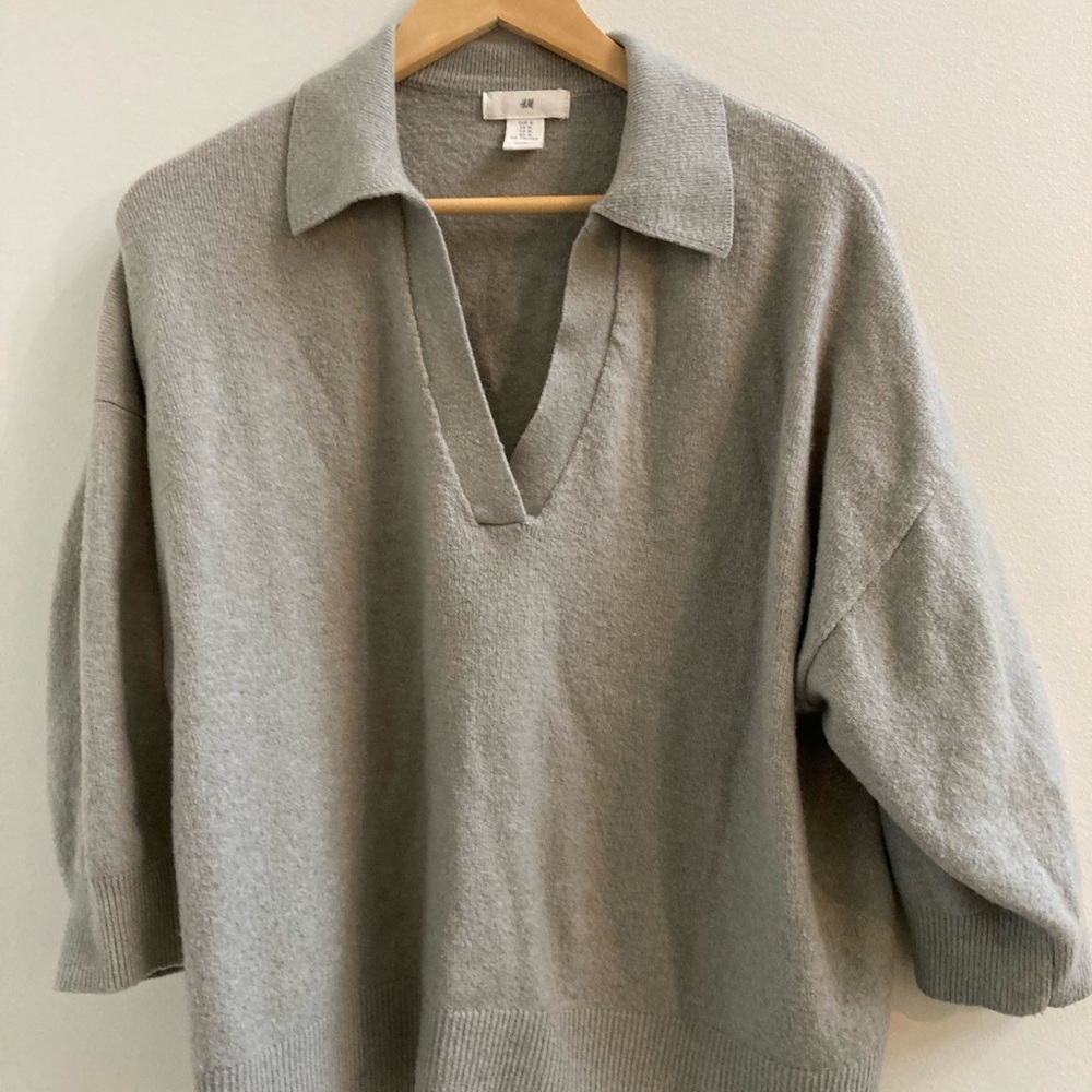 H&M collared sweater